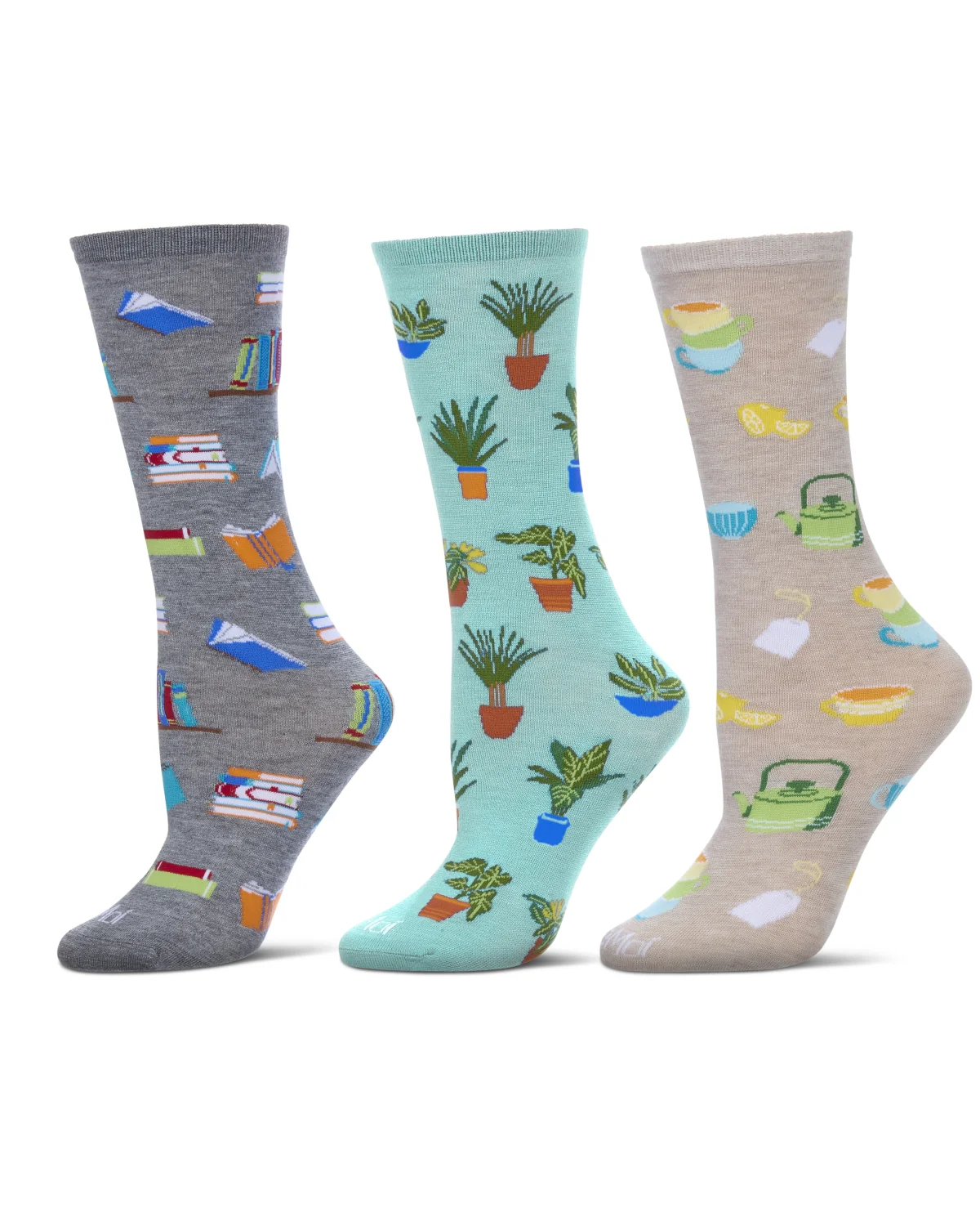 Booktrovert 3 Pack Gift Set Crew Socks – Image 3