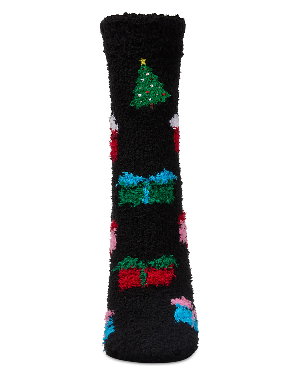 Women's Tree & Presents Mistle Toes Cozy Crew Socks