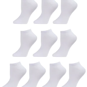 Solid Lowcut Sock 10 Pair Pack