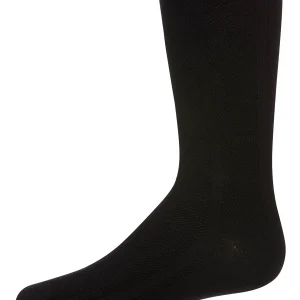 Solid Bamboo Blend Boy’s Crew Socks
