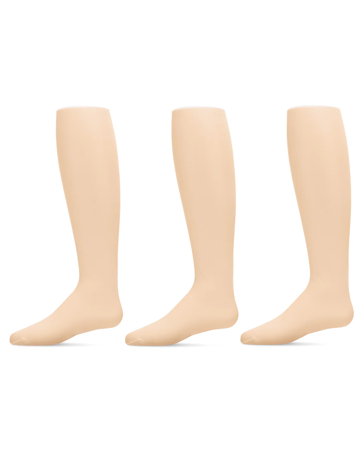 Girls' 3 Pair Pack Basic Sheer 30 Denier Tights – Image 2