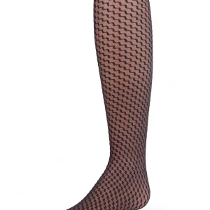 Girls' Zoe Zigzag Sheer Tights