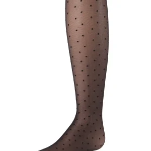 Girls' Sweet Mini Dots Sheer Tights
