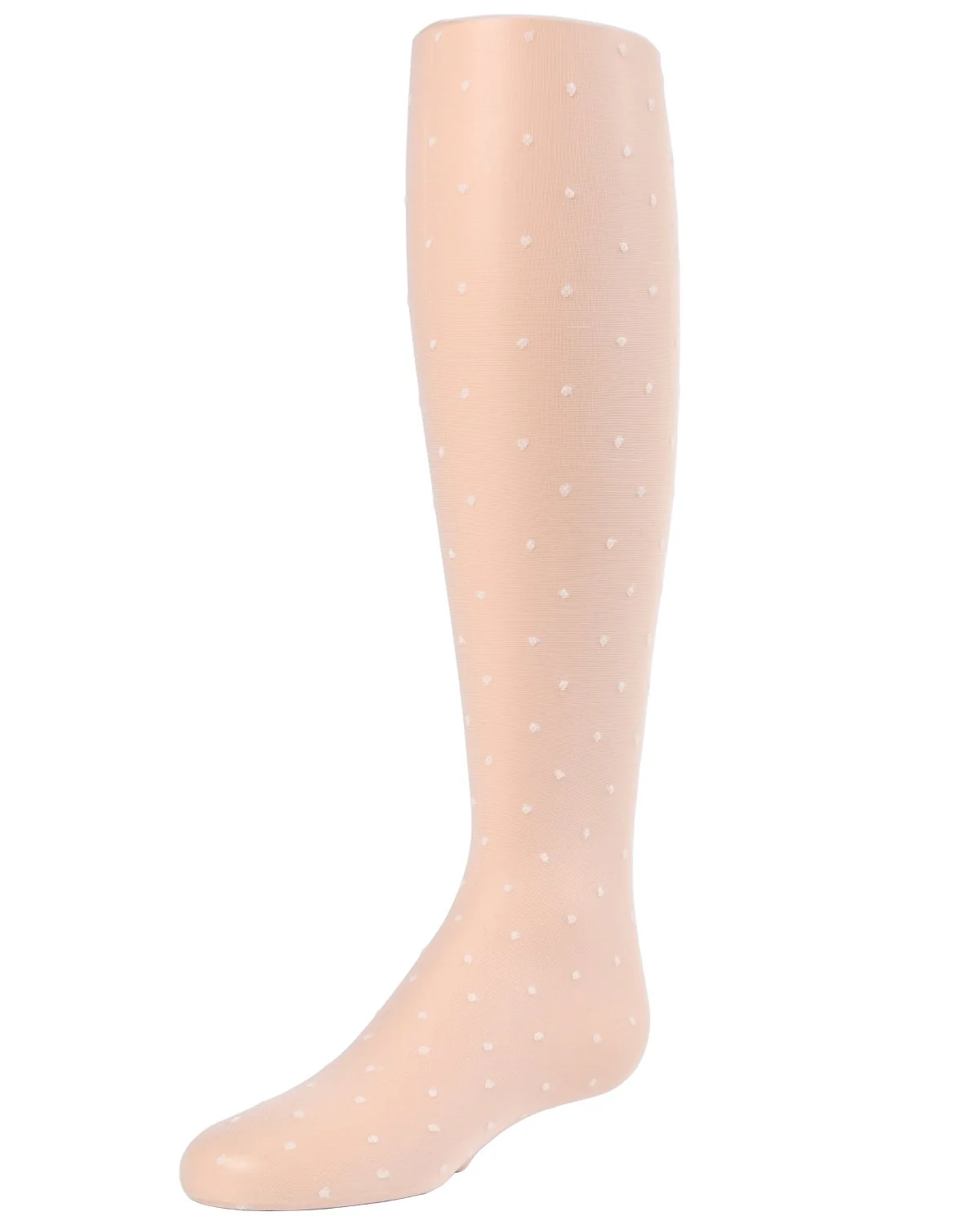 Girls' Sweet Mini Dots Sheer Tights – Image 4