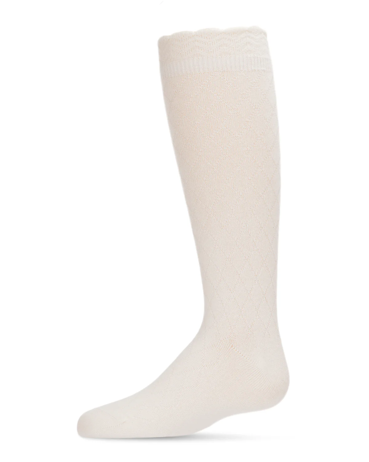 Double Diamond Cotton Blend Knee High Socks – Image 5