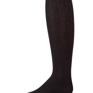 Girls Ribbed Cotton Rich Multi-Arrow-Patterned Sweater Tights