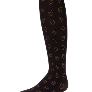 Feet Your Heart Out Printed Girls Tights