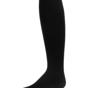 Girls' Flocked Back Seam Opaque Tights