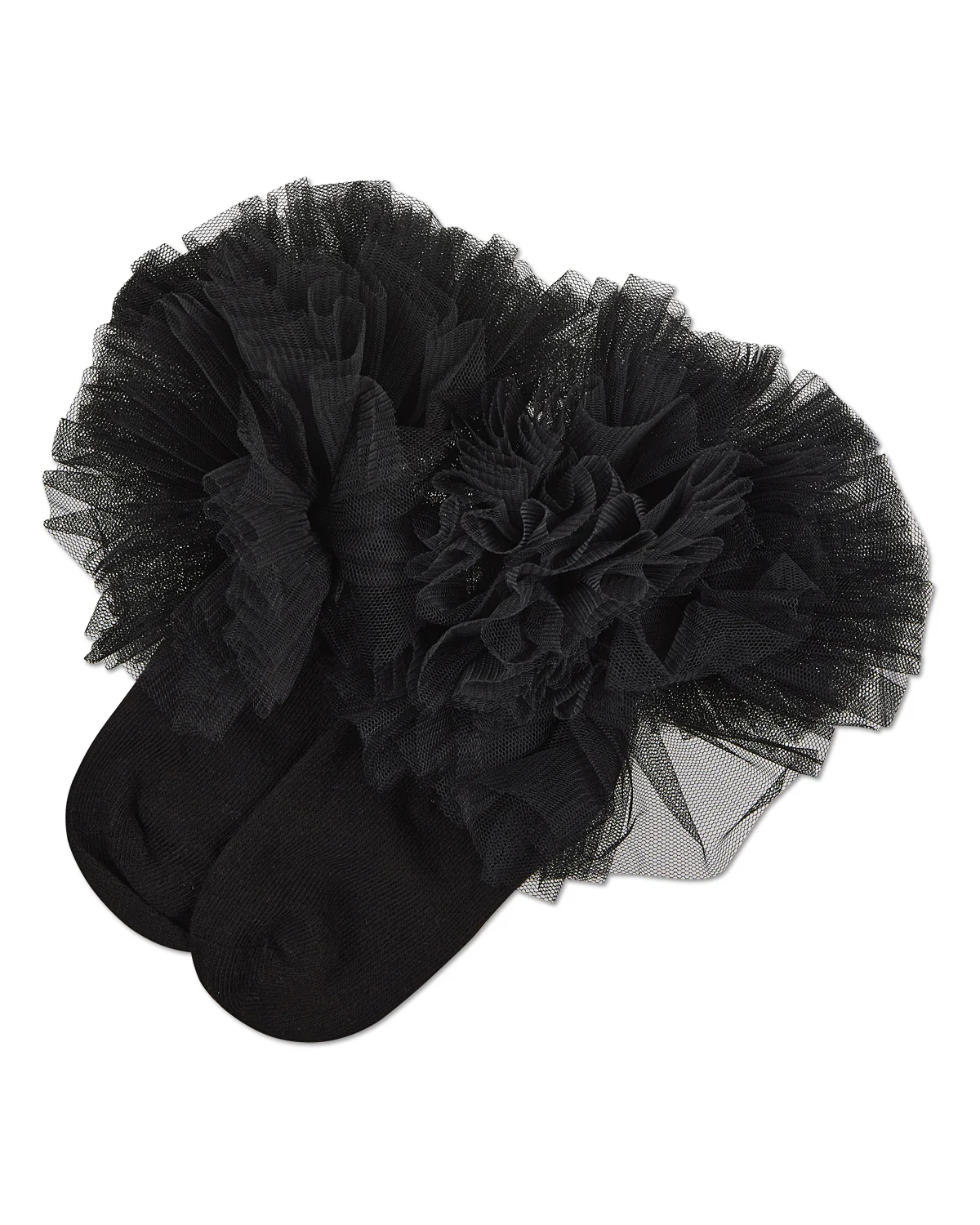 Girls' Oversized Tutu Ballerina Anklet Socks – Image 9