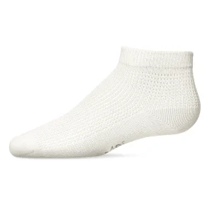 Girls' Mesh Cotton Blend Anklet Sock
