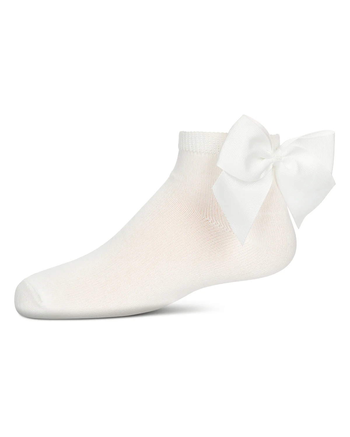 Girls Bow-on-Back Cotton-Rich Anklet Sock – Image 5