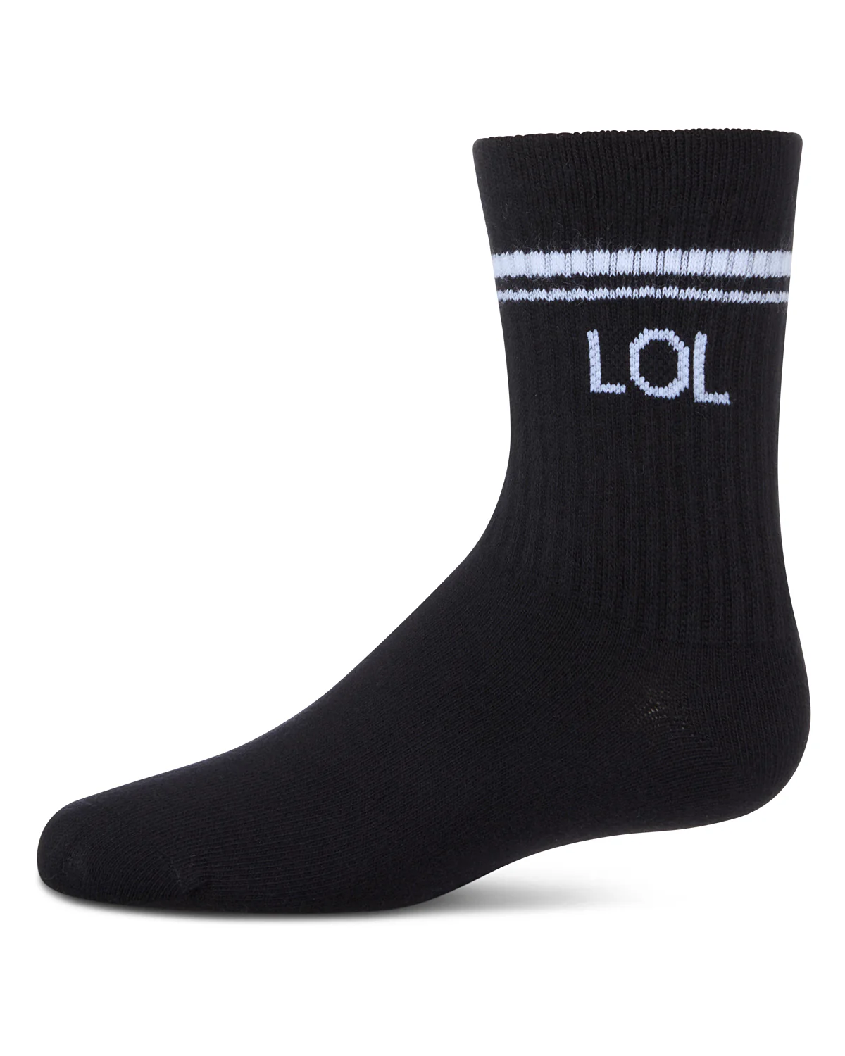 Girl's LOL Athletic Crew Socks – Image 2