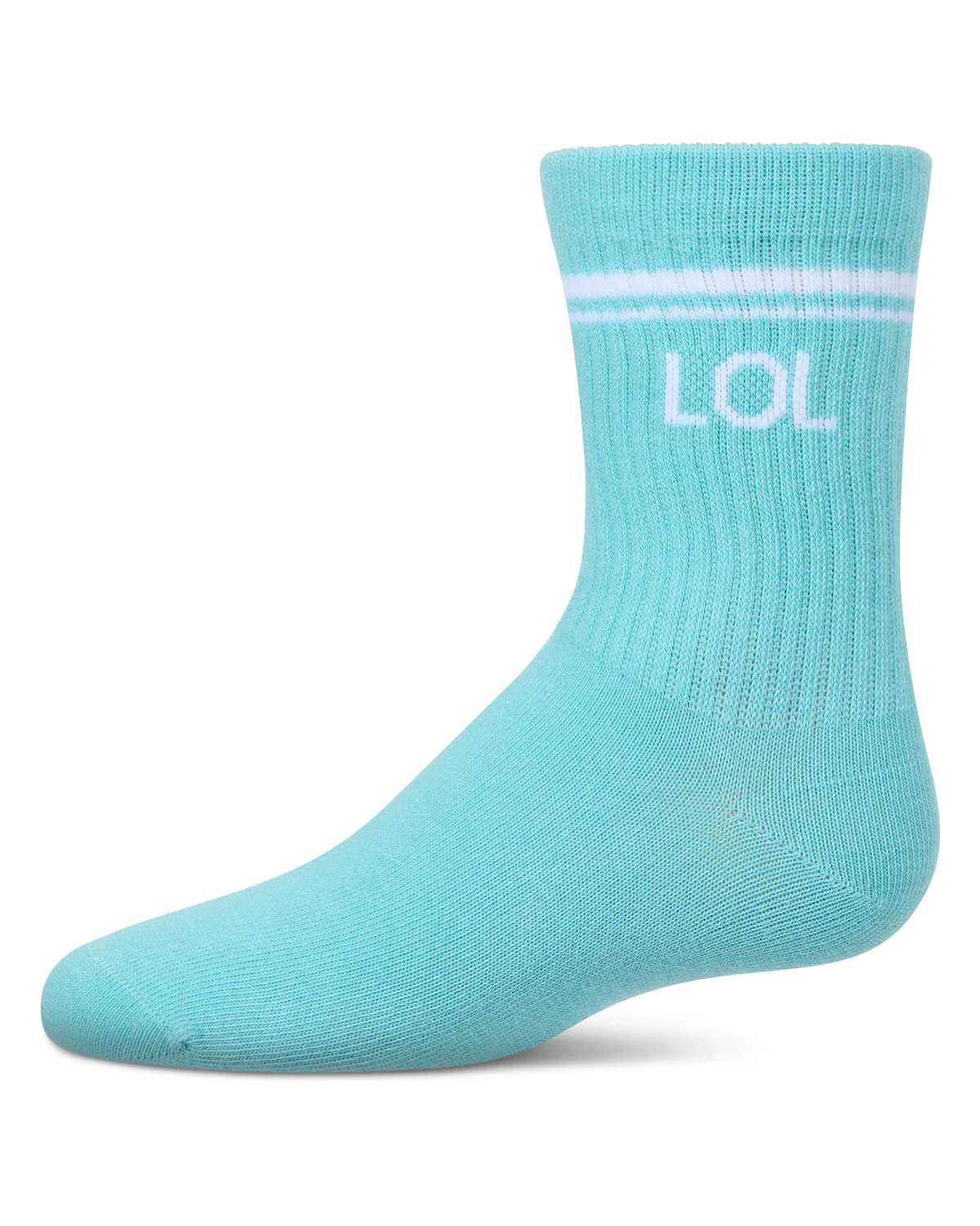 Girl's LOL Athletic Crew Socks – Image 3