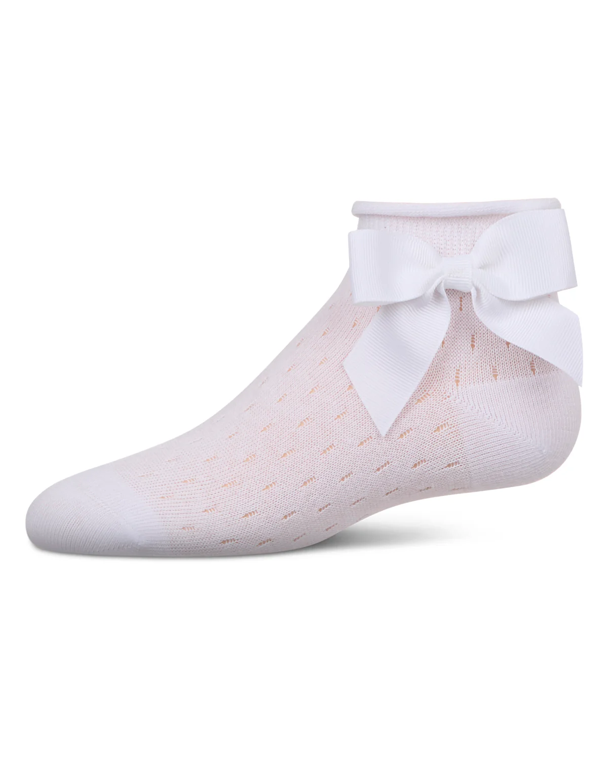 Girls Pointelle Soft Stretch Cotton Anklet Socks – Image 5