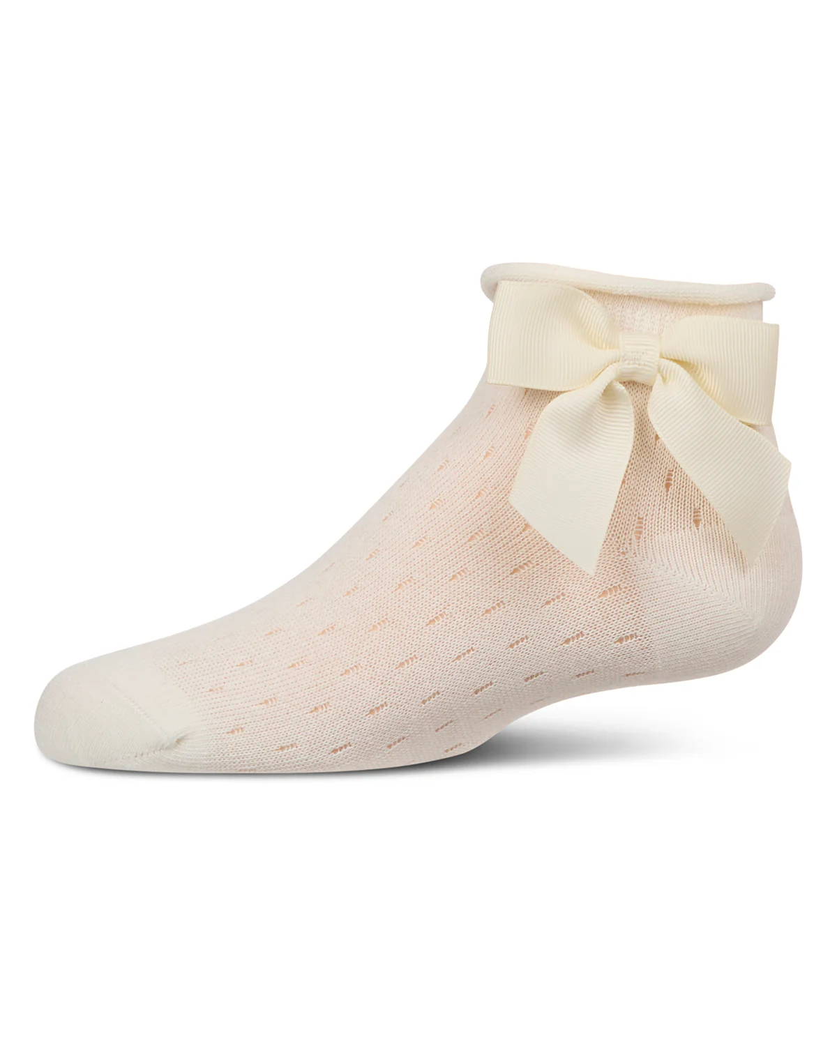 Girls Pointelle Soft Stretch Cotton Anklet Socks – Image 6