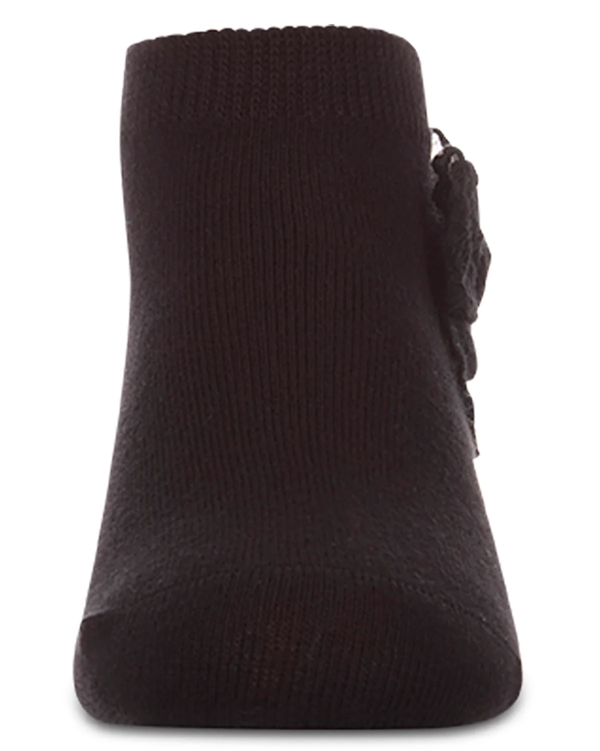 Girls Cotton-Rich Fashion Ankle Sock with Floral Lace Bow – Image 5