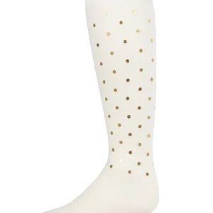 Girls' A Speck of Spots Polka Dot Knee High Socks