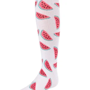 Fruity Fun Watermelon Girls Cotton Blend Knee-High Socks