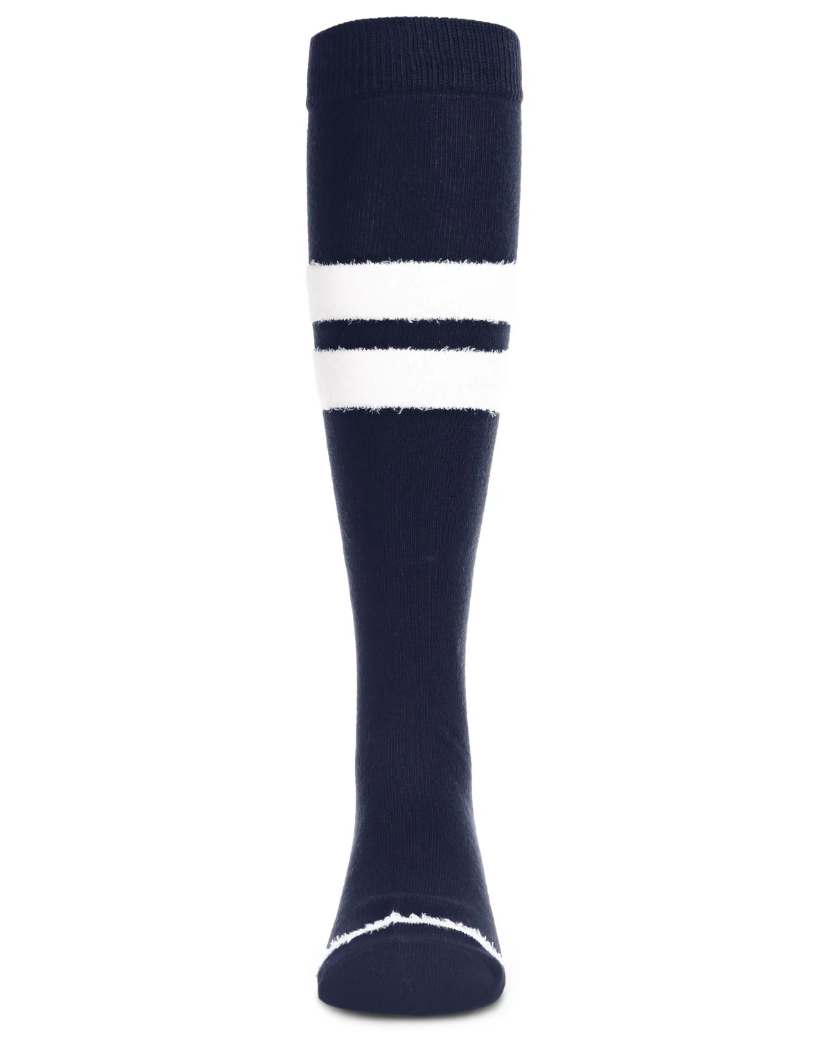 Fuzzy Stripe Cotton Blend Knee High Socks – Image 7