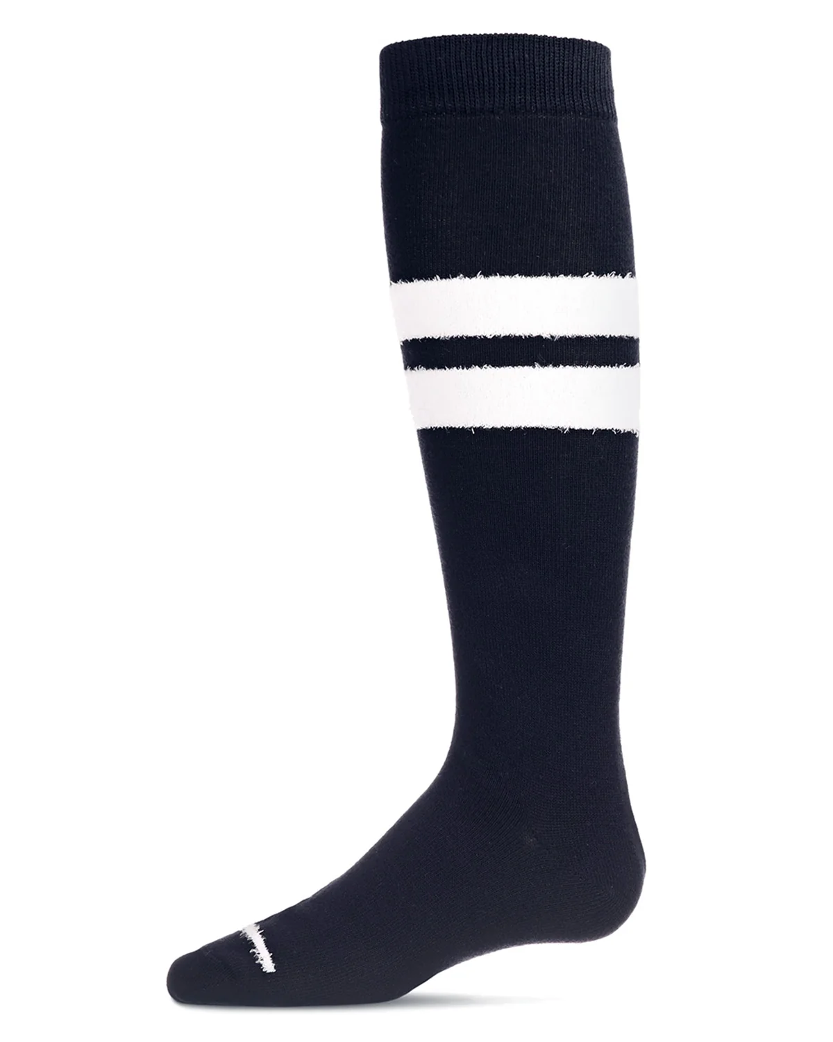 Fuzzy Stripe Cotton Blend Knee High Socks – Image 6