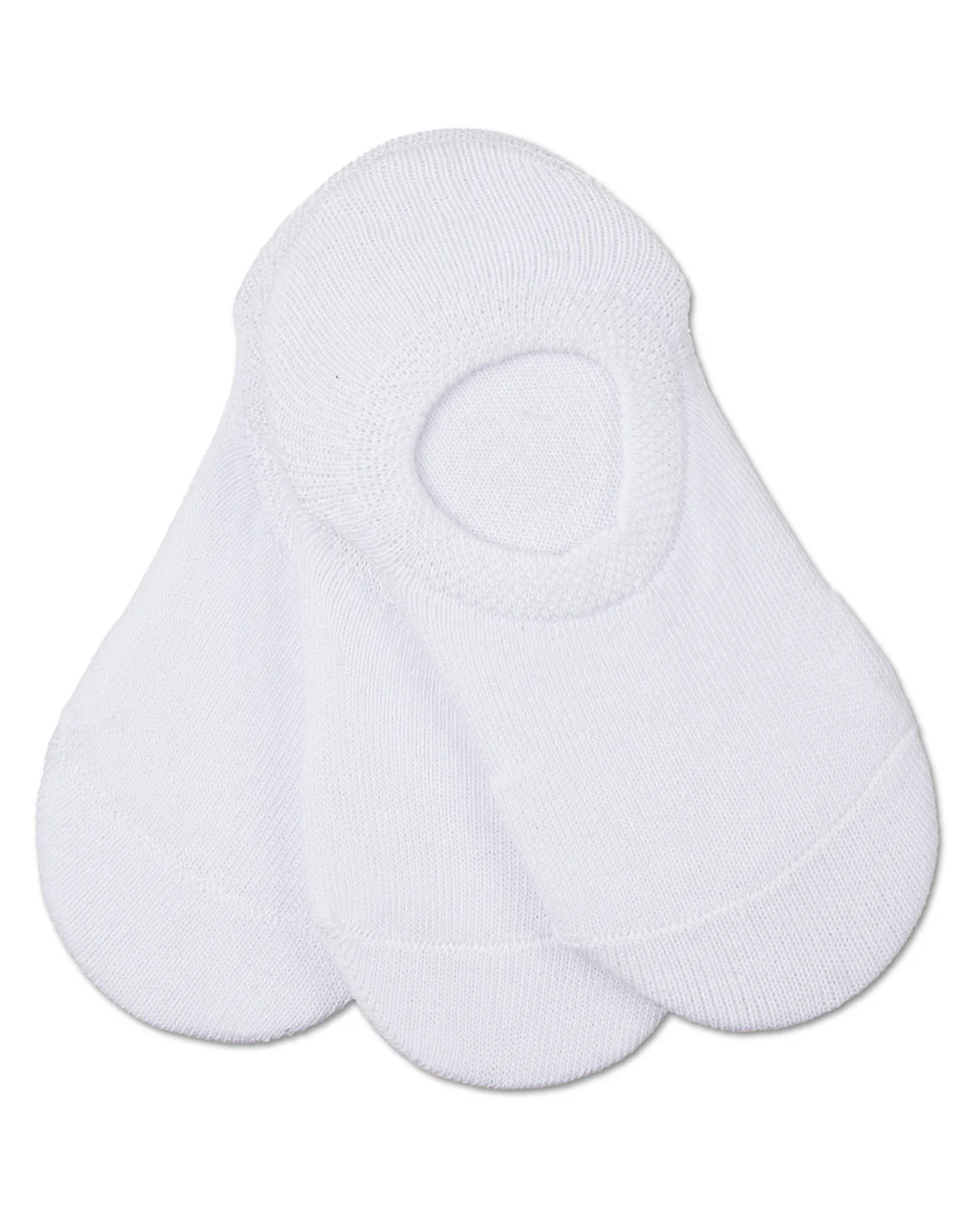 Girls' 3 Pair Pack No Show Sneaker Liner Socks – Image 3
