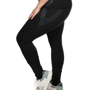 Women's Reflective Rainbow Slim-Fit High-Waist Shaping Performance Leggings