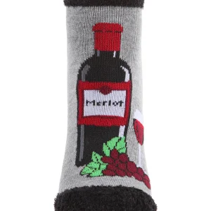 Women's You Had Me At Merlot Low-Cut Non-Skid Socks