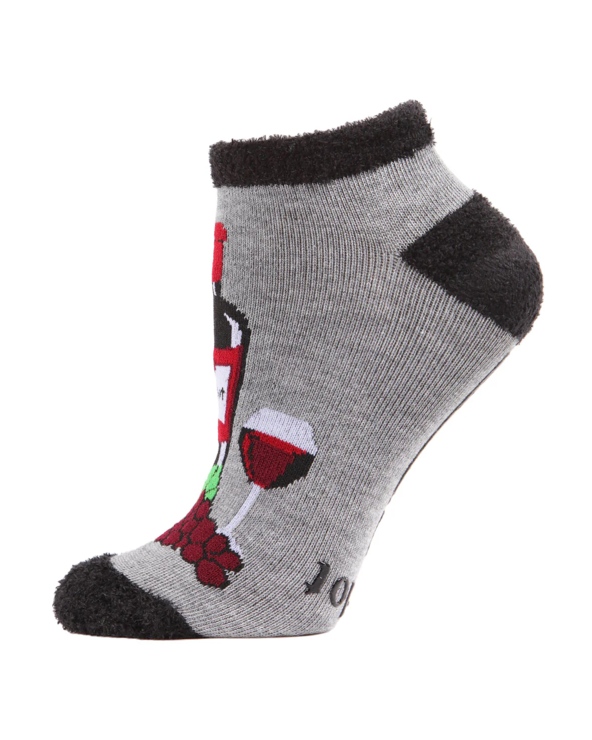 Women's You Had Me At Merlot Low-Cut Non-Skid Socks – Image 5