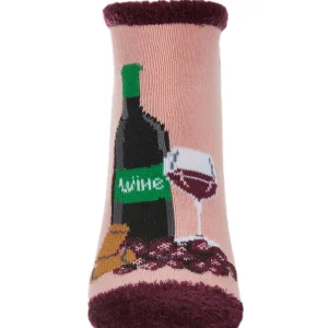 Women's Give Up Wine Low-Cut Non-Skid Socks