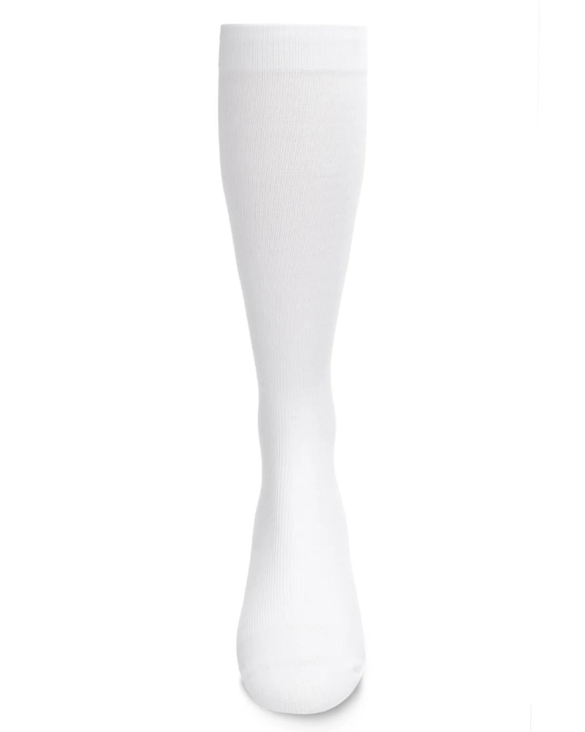 2 Pair Solid Cotton Blend Graduated Compression Socks – Image 7