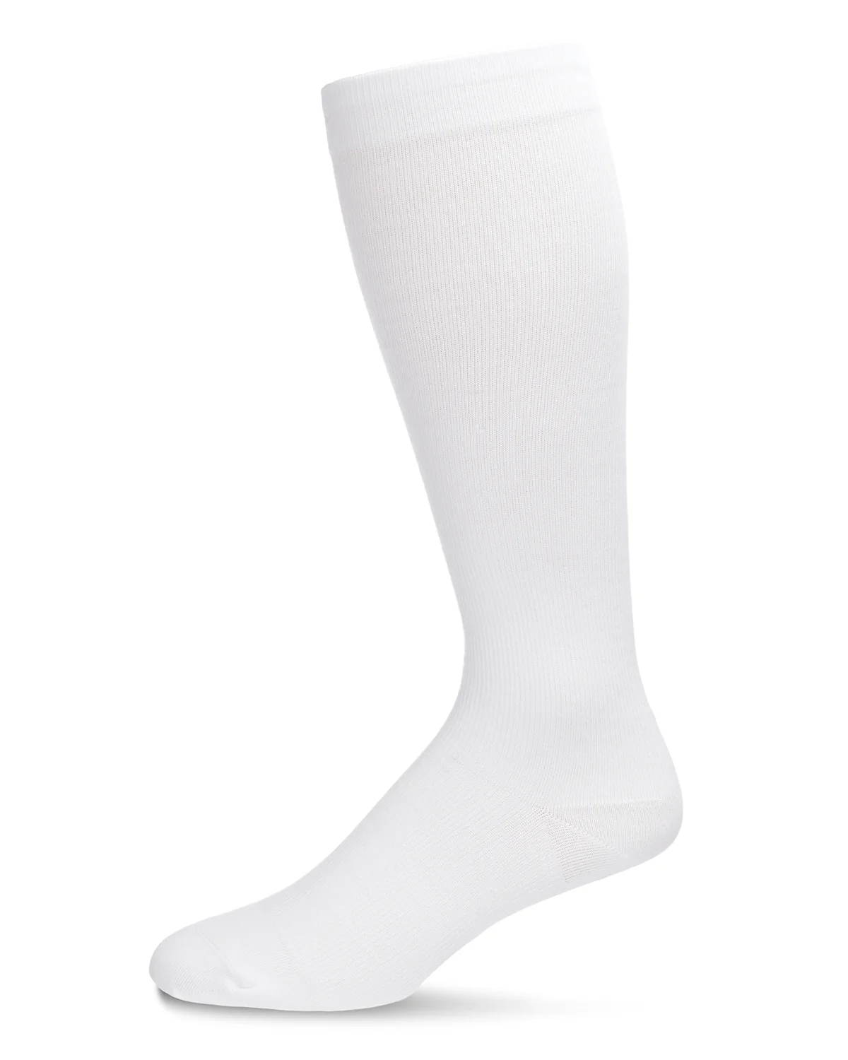 2 Pair Solid Cotton Blend Graduated Compression Socks – Image 6