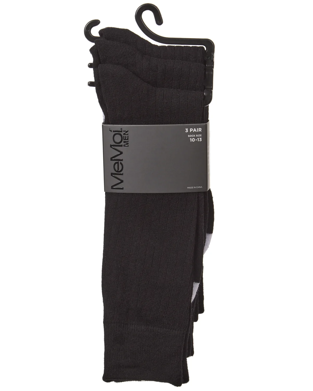 Men's White Sole Cotton Blend Sock 3 Pack – Image 4