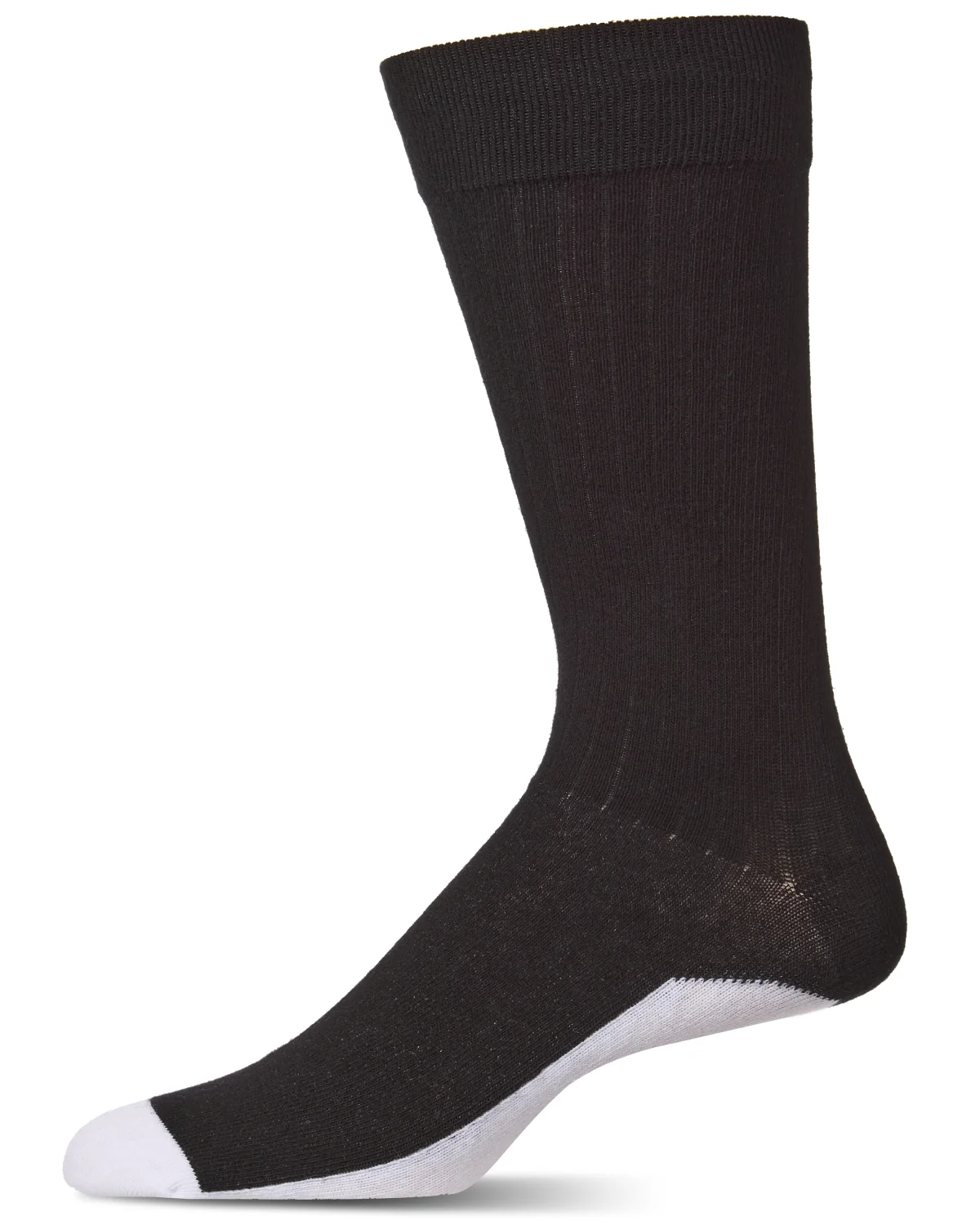 Men's White Sole Cotton Blend Sock 3 Pack – Image 3