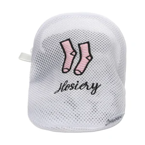 Hosiery Embroidered Mesh Wash Bag