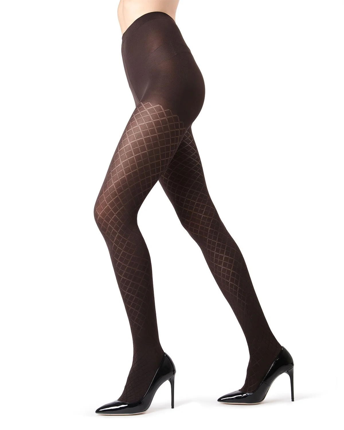 Diamond Argyle Control Top Tights – Image 3