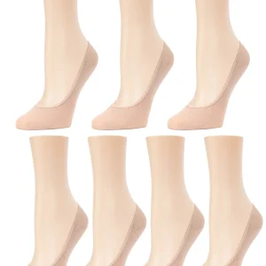 Fine Gauge Cotton Blend Seamless Liner 7 Pack