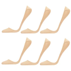 Closed Toe Stiletto Cotton Blend Shoe Liners 6 Pack