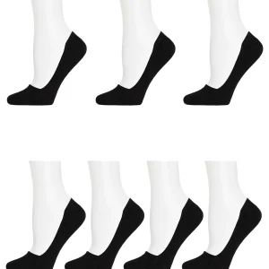 Mid-Cut Liner Cotton Blend Sock 7-Pack