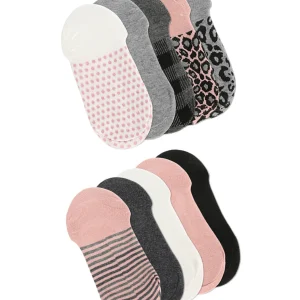 Women's 10 Pair Pack Leopard No Show Sneaker Liners