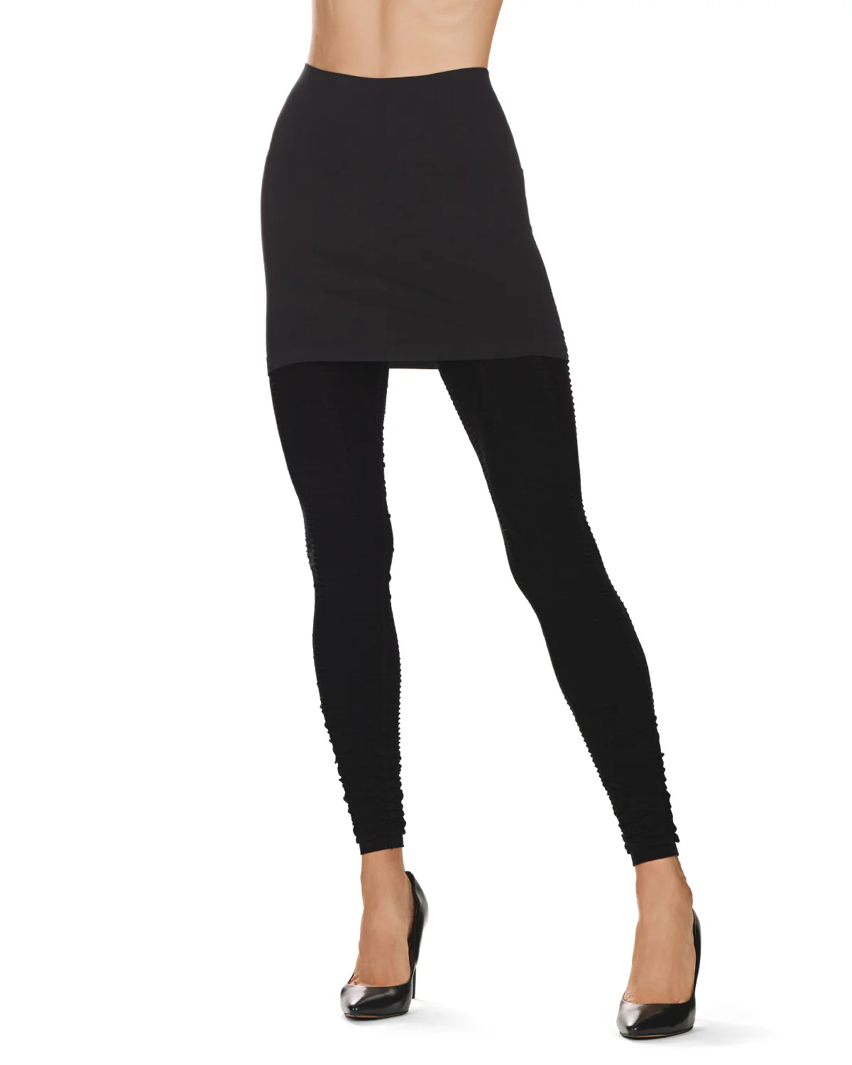 Grinza Capri Workout Skirted Leggings – Image 2