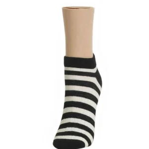 Color Striped Low-Cut Women's Anklet Socks