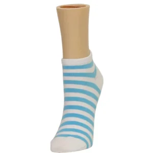 Classic Stripe Soft-Fit Cotton-Rich Low Cut Happy Sock