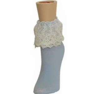 Women's Delicate Duo Lace Anklet Socks