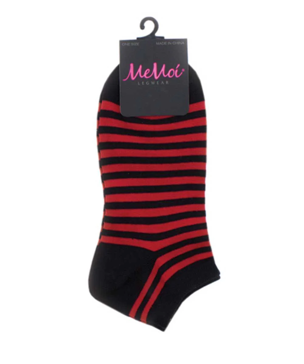 MonoStripes Soft-Fit Cotton Blend Low-Cut Socks