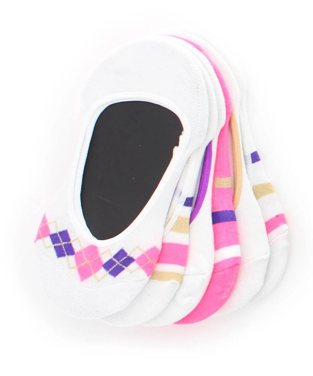 Argyle Band Low-Cut Liner 6 Pack – Image 3