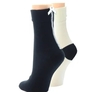 Basic Blend Cotton Ankle Socks 2 Pack