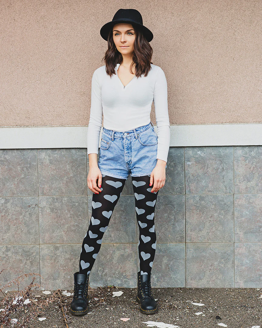 Loves Got To Do With It Opaque Tights – Image 8