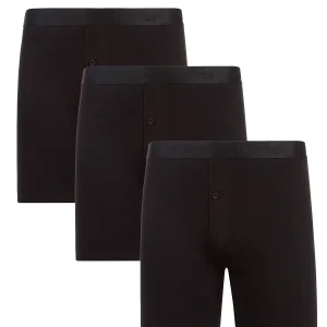 3 Pair Men's Cool Cotton Stretch Classic-Fit Tag-Free Boxer Shorts