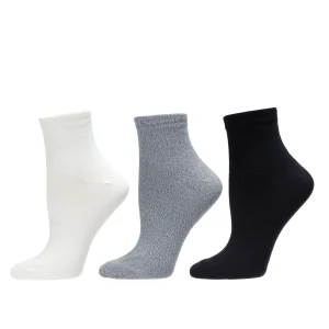 Solid Buttersoft Anklet Sock 3 Pack