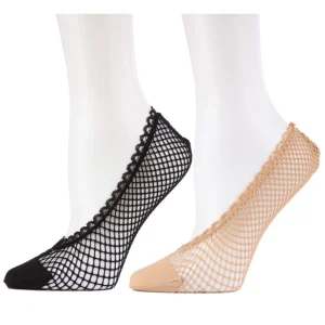 Knit Net Fishnet Sock Liners 2 Pack